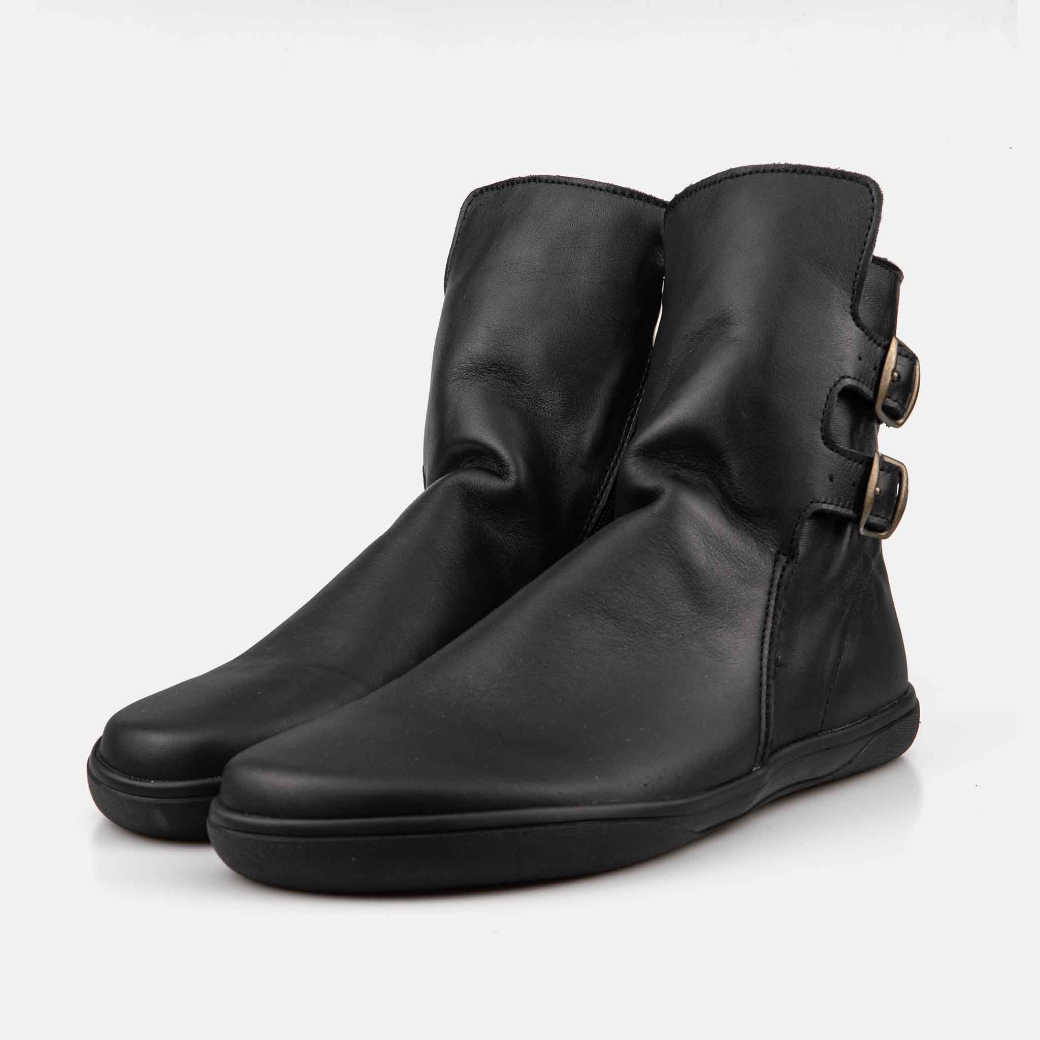 Barfuß Buckle Black