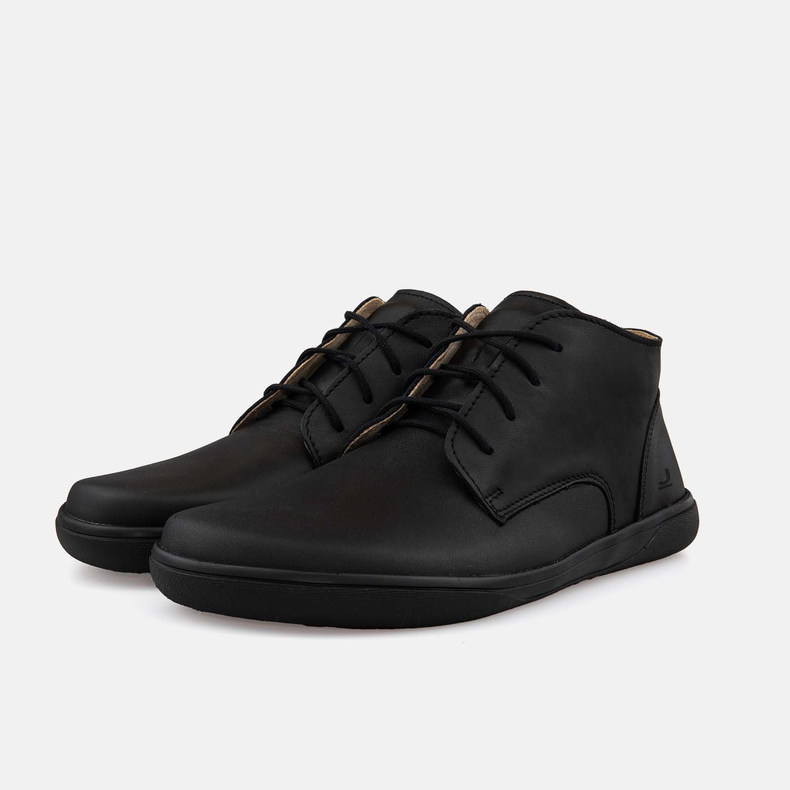 Barfuß Derby Mid Black